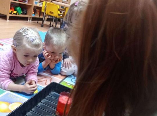 Gr. I Zajęcia do projektu "Gramy zmysłami" - wzrok