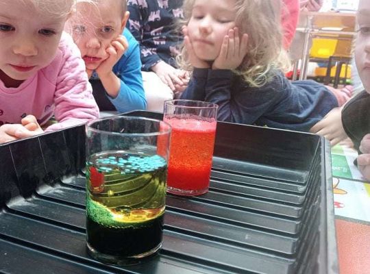 Gr. I Zajęcia do projektu "Gramy zmysłami" - wzrok