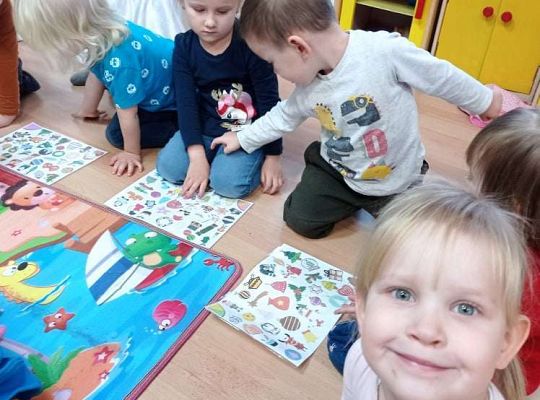 Gr. I Zajęcia do projektu "Gramy zmysłami" - wzrok