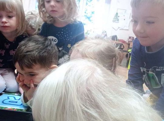 Gr. I Zajęcia do projektu "Gramy zmysłami" - wzrok