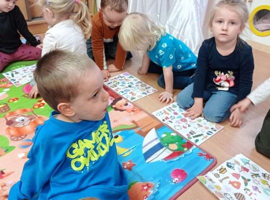 Gr. I Zajęcia do projektu "Gramy zmysłami" - wzrok