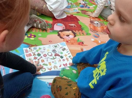 Gr. I Zajęcia do projektu "Gramy zmysłami" - wzrok