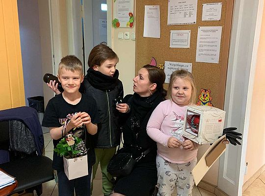 Gr. IV Podziękowania i życzenia dla Pani I. Olszewskiej