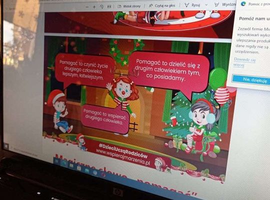 Czwarta lekcja "Świąteczna opowieść"