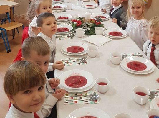 Gr. II Wigilia oraz świąteczne życzenia