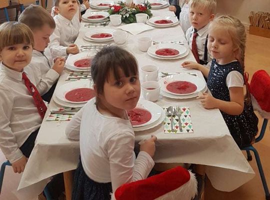 Gr. II Wigilia oraz świąteczne życzenia