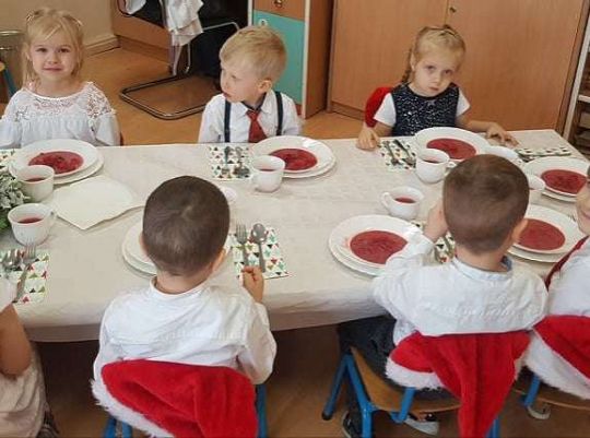 Gr. II Wigilia oraz świąteczne życzenia