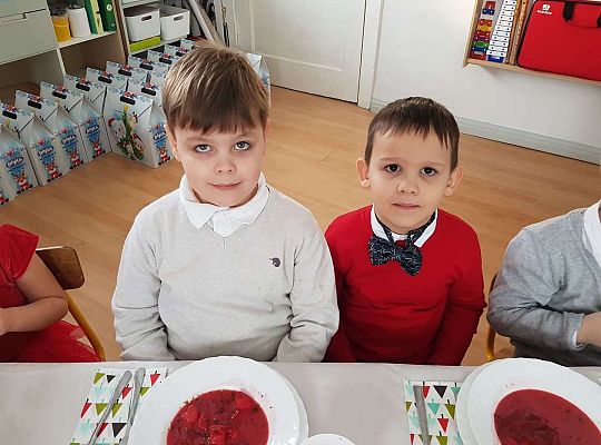 Gr. III Wigilia i świąteczne życzenia