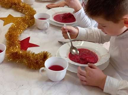 Gr. IV - Wigilia i świąteczne życzenia