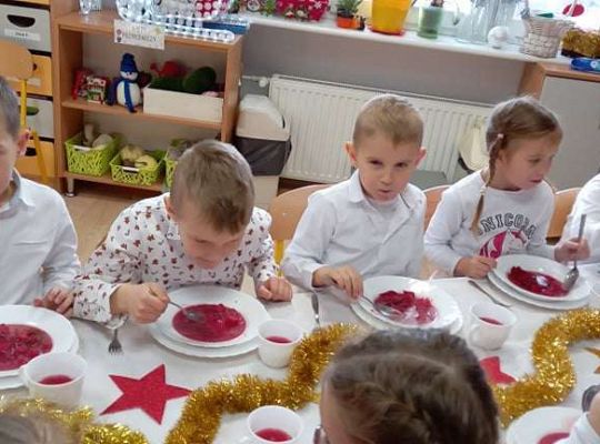 Gr. IV - Wigilia i świąteczne życzenia