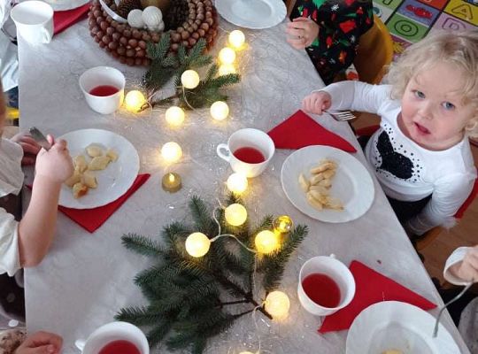 Gr. I Wigilia oraz świąteczne życzenia