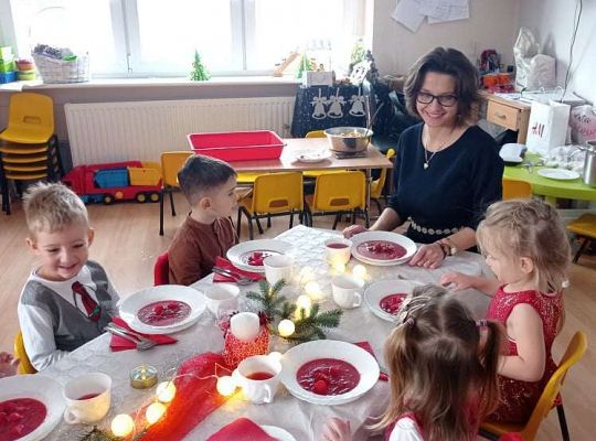 Gr. I Wigilia oraz świąteczne życzenia