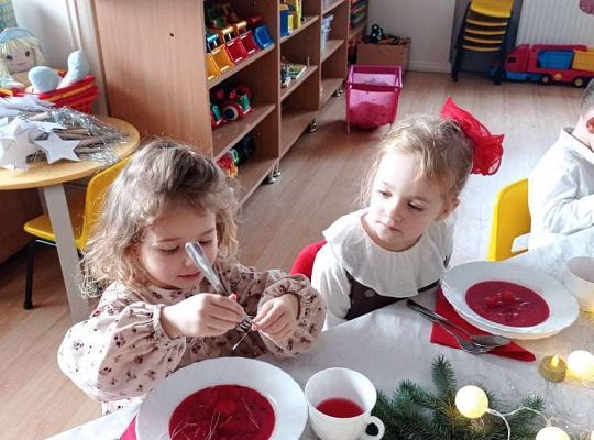 Gr. I Wigilia oraz świąteczne życzenia