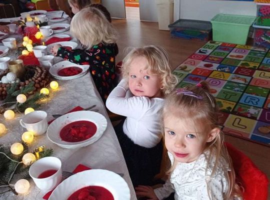 Gr. I Wigilia oraz świąteczne życzenia