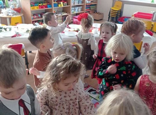 Gr. I Wigilia oraz świąteczne życzenia