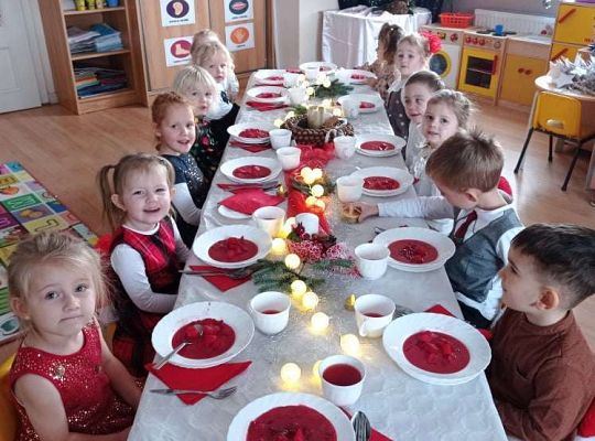 Gr. I Wigilia oraz świąteczne życzenia