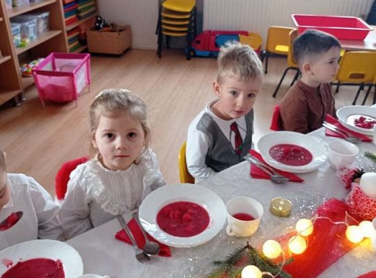 Gr. I Wigilia oraz świąteczne życzenia