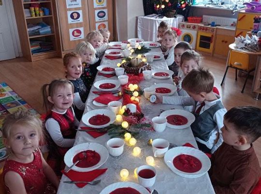 Gr. I Wigilia oraz świąteczne życzenia