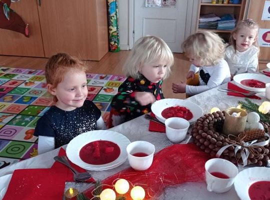 Gr. I Wigilia oraz świąteczne życzenia