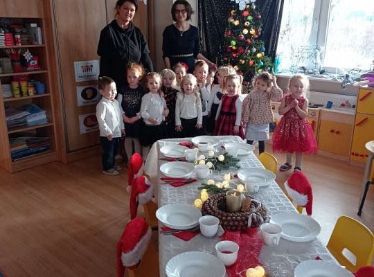 Gr. I Wigilia oraz świąteczne życzenia