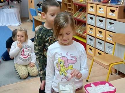 Gr. IV Zadanie z projektu "Gramy zmysłami"- wzrok