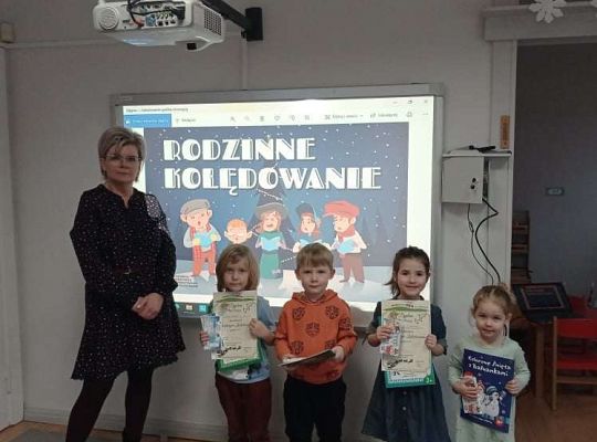 "Rodzinne kolędowanie" - wręczenie nagród i dyplomów