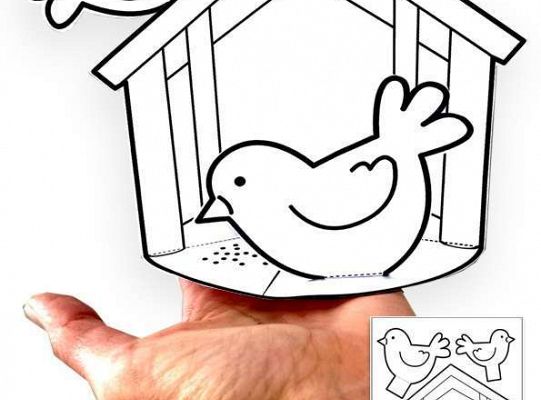 Gr. III - Propozycje zabaw w domu "Ptaki zimą"