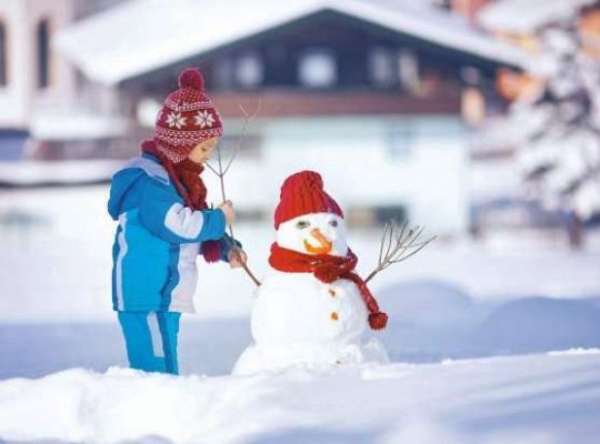 Gr. III -  Propozycje zabaw w domu  "Bezpieczne zabawy na śniegu"