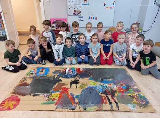 Gr. IV - Malowanie  do muzyki dziesięcioma palcami