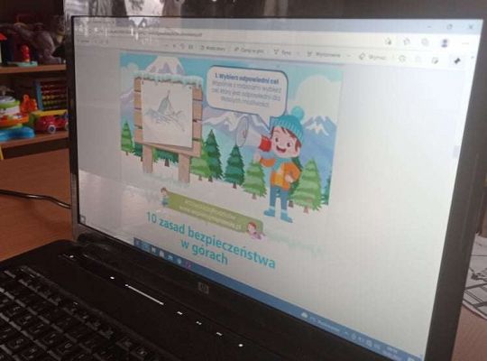 Piąta lekcja "Bezpieczne Ferie"