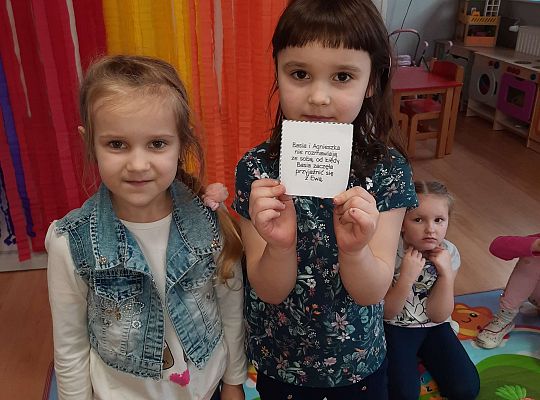 Gr. III "Przyjaciele Zippiego"- Rozwiązywanie konfliktów z przyjaciółmi