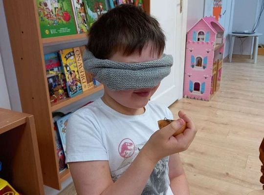 Gr. IV Realizacja programu "Gramy zmysłami"