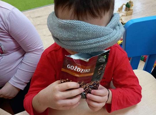 Gr. IV Realizacja programu "Gramy zmysłami"