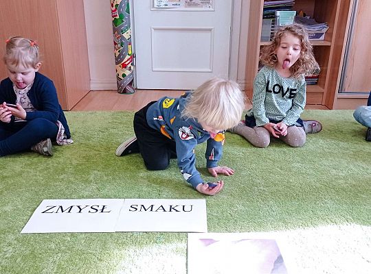 Gr. I Projekt "Gramy Zmysłami" - SMAK
