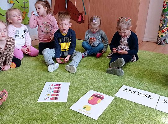 Gr. I Projekt "Gramy Zmysłami" - SMAK