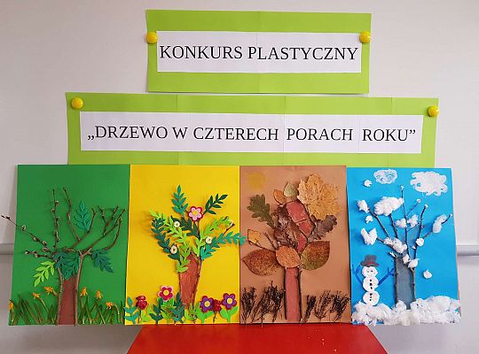 Konkurs "Drzewo w czterech porach roku"
