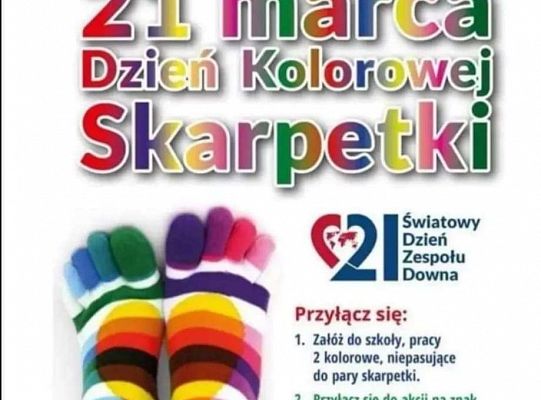 Gr. I 21 marca - Dzień Kolorowej Skarpetki