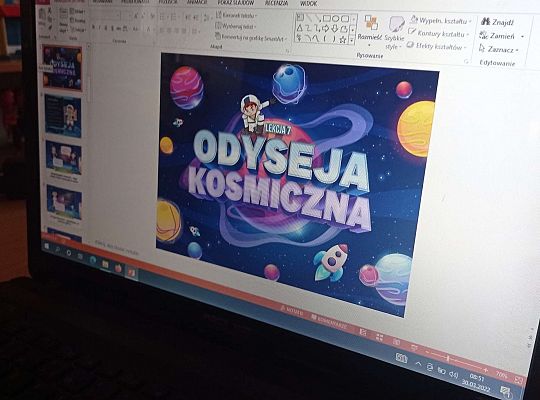 Siódma lekcja "Odyseja kosmiczna"