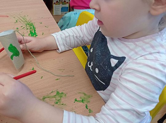 Gr. I Jesteśmy EKO - Zabawka z rolki po papierze toaletowym