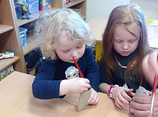 Gr. I Jesteśmy EKO - Zabawka z rolki po papierze toaletowym