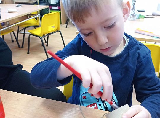 Gr. I Jesteśmy EKO - Zabawka z rolki po papierze toaletowym