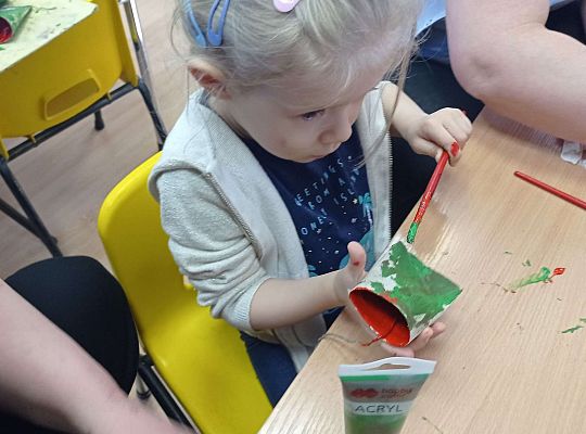 Gr. I Jesteśmy EKO - Zabawka z rolki po papierze toaletowym