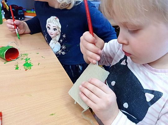 Gr. I Jesteśmy EKO - Zabawka z rolki po papierze toaletowym