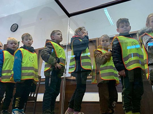 Gr. IV Z wizytą u p. Burmistrza naszego miasta- wielkanocne życzenia