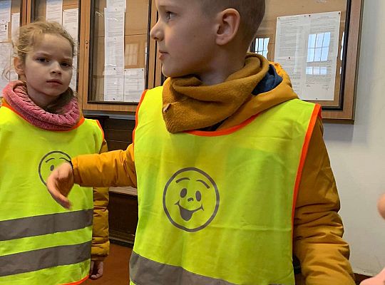 Gr. IV Z wizytą u p. Burmistrza naszego miasta- wielkanocne życzenia