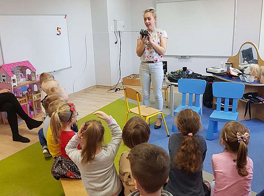 Poznajemy zawody - spotkanie z fryzjerką