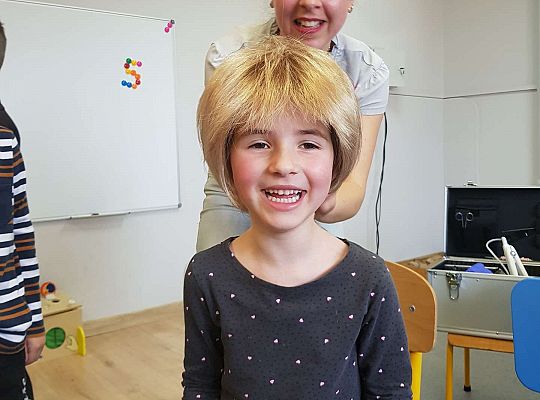 Poznajemy zawody - spotkanie z fryzjerką