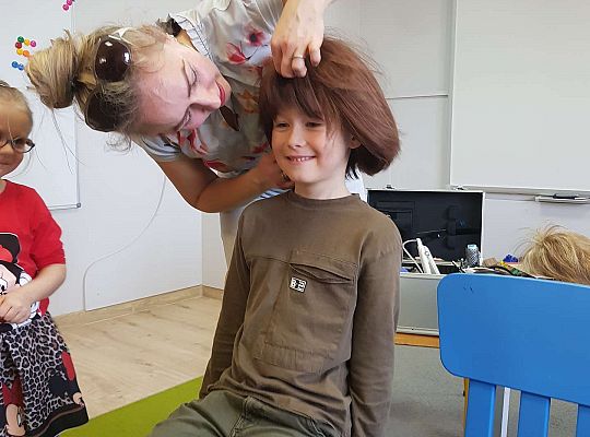 Poznajemy zawody - spotkanie z fryzjerką