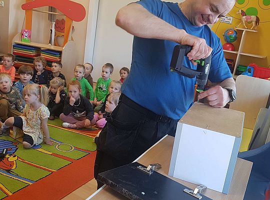 Gr. I i II - Poznajemy zawody - spotkanie ze stolarzem