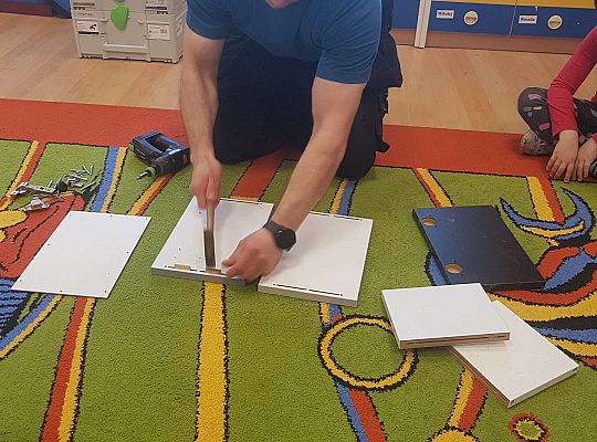 Gr. I i II - Poznajemy zawody - spotkanie ze stolarzem